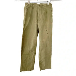 Vintage westbound petites army green high waisted casual pants